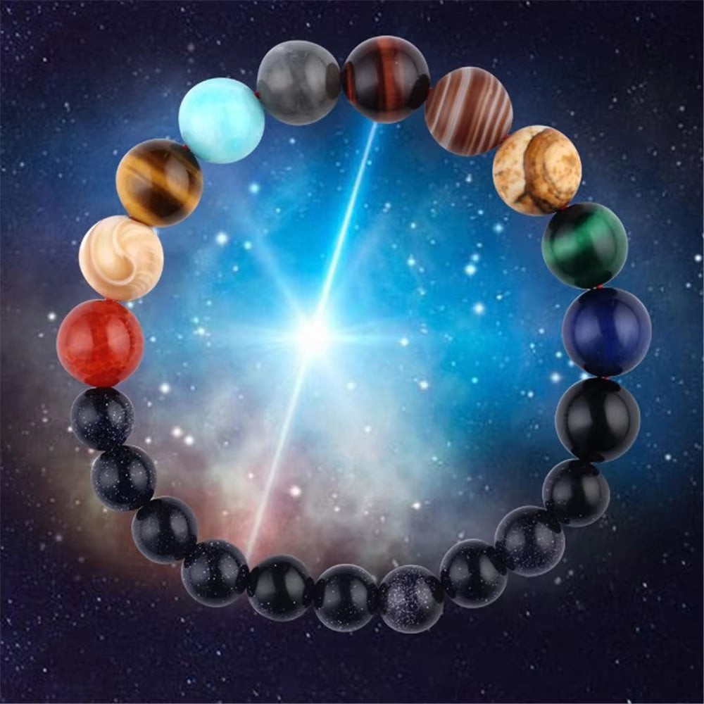 Eight Planets Bead Bracelet